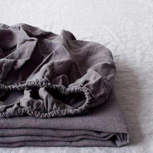 Cảm Ứng Mềm Mại Tự Nhiên Tinh Khiết <span class=keywords><strong>100</strong></span> <span class=keywords><strong>Linen</strong></span> Pre-Rửa Được Trang Bị Tấm - Product Image 5