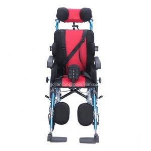 Silla Elevadora Manual de Alta Calidad, Silla Reclinable de Aluminio, Silla de Ruedas para Parálisis Cerebral para Niños/Adultos - Product Image 2