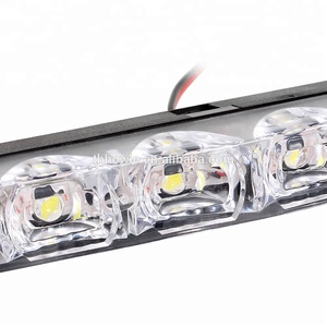Feu antibrouillard <span class=keywords><strong>led</strong></span> universel, puces 5050, 6 SMD DRL, <span class=keywords><strong>12</strong></span> v, accessoires pour <span class=keywords><strong>automobile</strong></span>, lampe de jour - Product Image 3