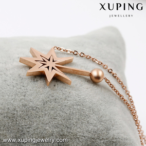 Collar <span class=keywords><strong>de</strong></span> varita mágica necklace-00256-xuping, joyería <span class=keywords><strong>joven</strong></span>, oro rosa - Product Image 4