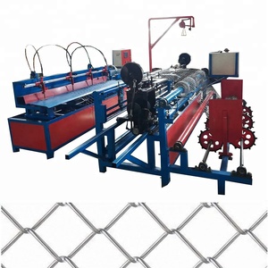 Full automatic hexagonal wire diamond mesh production line chain link fence machine - Product Image 2