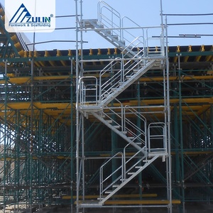 Zulin nặng nhiệm vụ phong cách Châu Âu thép bước thang ánh sáng khung giàn giáo xây dựng xây dựng mạ kẽm kết thúc SGS chứng nhận - Product Image 4