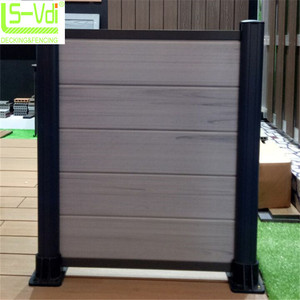 Resistente a los rayos Uv <span class=keywords><strong>de</strong></span> plástico compuesto <span class=keywords><strong>de</strong></span> <span class=keywords><strong>madera</strong></span> jardín Panel <span class=keywords><strong>de</strong></span> la cerca <span class=keywords><strong>con</strong></span> - Product Image 1