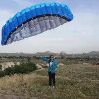 Kite da linha dupla profissional uma kite inflável decoração do parlider da praia kite para venda