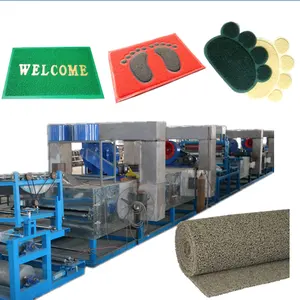 New design plastic PVC coil car floor door mat making machine