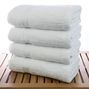 100% cotton đồng bằng nhuộm khách sạn sang trọng khăn tắm với <span class=keywords><strong>dobby</strong></span> - Product Image 3