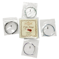 Wholesale Custom logo Sinomusik Cheap Price Steel Aluminum Cello String Sets Musical Accessories Made in China