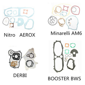 WANOU <span class=keywords><strong>MBK</strong></span> BOOSTER BWS <span class=keywords><strong>NITRO</strong></span> <span class=keywords><strong>AEROX</strong></span> AM6 Kit de joints de moto Jeu de joints - Product Image 2