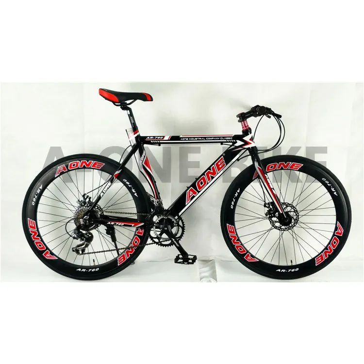 Manufacturer Wholesaling New Steel Mountain Bicycle 21 Speed Perfect Design Road Bike