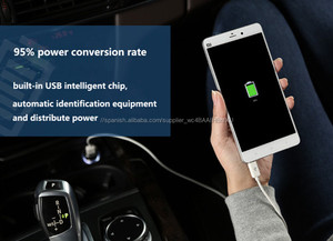 Original <span class=keywords><strong>xiaomi</strong></span> Apariencia Metálica de Doble Salida USB de Carga Rápida coche <span class=keywords><strong>cargador</strong></span> for Tabletas teléfono móvil, Mp3, etc - Product Image 4