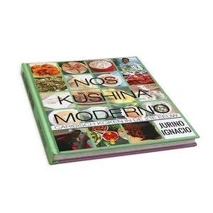 Bajo costo paperback cook book printing