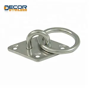 حلقات الفولاذ المقاوم للصدأ ملحومة D حلقة حزام مشبك