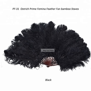 HY vente en gros <span class=keywords><strong>de</strong></span> luxe grand éventail à main en plumes d'autruche éventail <span class=keywords><strong>de</strong></span> plumes <span class=keywords><strong>de</strong></span> danse burlesque <span class=keywords><strong>bouquet</strong></span> <span class=keywords><strong>de</strong></span> <span class=keywords><strong>mariée</strong></span> - Product Image 3