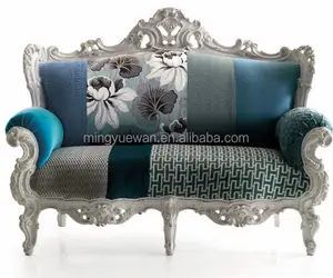 vintage armchair eye catching seating vintage look french style long sofa sets