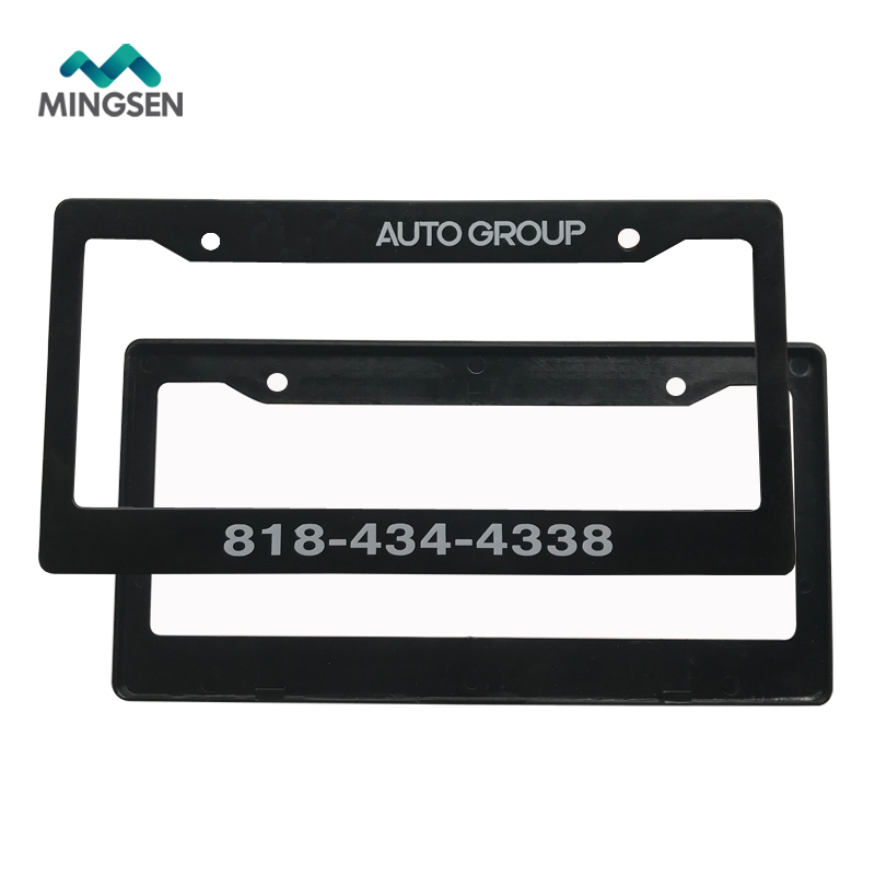 Оптовая продажа, пластиковый номерной знак высокого качества с логотипом на заказ