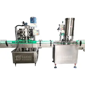 Machine de remplissage de bière en acier inoxydable, pour remplissage d'eau de soda et boissons carbonées, appareil pour remplissage de boissons carbonées