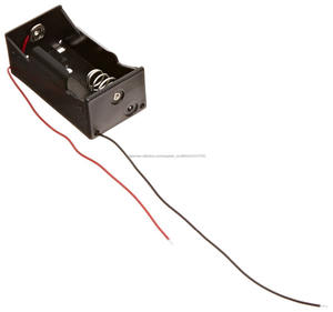 Einheitlichen D zelle (UM-1 * 1) 1,5 v Schwarz Kunststoff Batteriehalter-kasten-kasten - Product Image 1
