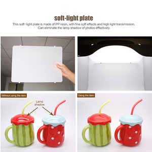 16 "40x40cm ảnh studio chụp Lều ánh sáng Cube mềm photobox Kit + phông nền giá bán buôn - Product Image 6