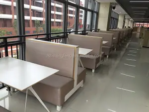 4 People Use Commercial Restaurant Seat Bench Sofa