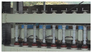 Hualong Stenen Machines HLSYZ-8 <span class=keywords><strong>Cnc</strong></span> Natuursteen Draaibank Profiel Snijmachine Voor Ganiet Marmeren Reling Balustrade