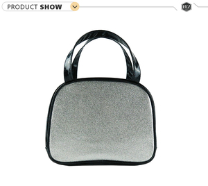 Professionnel paillettes pvc grand maquillage <span class=keywords><strong>vanity</strong></span> <span class=keywords><strong>sac</strong></span> voyage cosmétique - Product Image 2