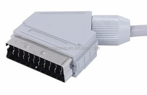 1.8m White RGB Scart Video HDTV AV <strong>Cable</strong> Lead for Nintendo <strong>Wii</strong> WiiU <strong>Wii</strong> U AV <strong>Cable</strong> - Product Image 5