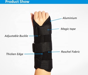 Attelle de <span class=keywords><strong>poignet</strong></span> réglable du <span class=keywords><strong>canal</strong></span> <span class=keywords><strong>carpien</strong></span> Attelle de soutien Bande de soulagement de la douleur d'entorse <span class=keywords><strong>Orthèse</strong></span> <span class=keywords><strong>Orthèse</strong></span> Bras Main Bandage Attelle - Product Image 4