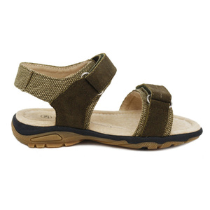 <span class=keywords><strong>Sandales</strong></span> en cuir véritable pour enfants, chaussures confortables et respirantes pour adolescents, écoliers, garçons, Design à la mode, nouvelle collection - Product Image 3