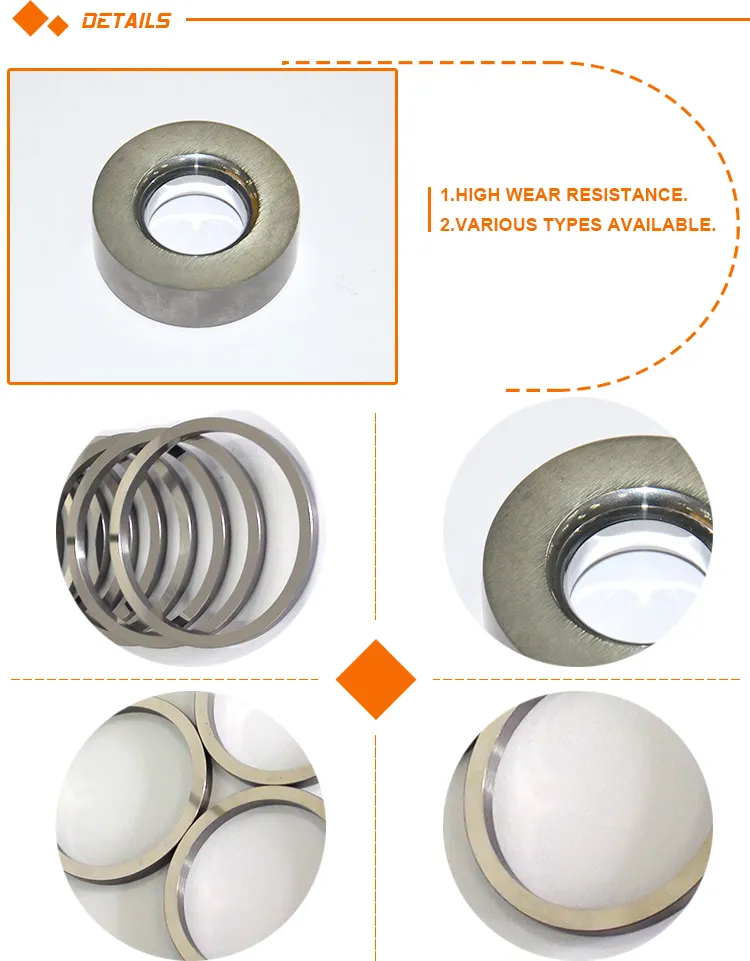 YWN6 | YWN8 | W7ทังสเตนคาร์ไบด์m echanical sealแหวน,คาร์ไบด์แหวนตราประทับ