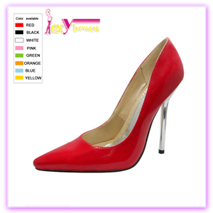 Bajo precio al por mayor shinny slivery superior Estilete Bombea Los Zapatos sexy Zapatos <span class=keywords><strong>muy</strong></span> altos talones para las <span class=keywords><strong>mujeres</strong></span> - Product Image 2