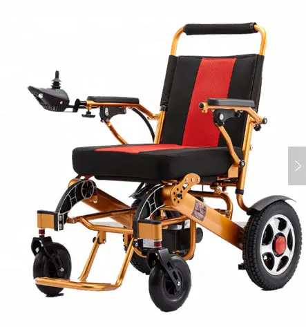 Fe7001 cadeira de rodas elétrica dobrável, venda superior, cuidados de enfermagem