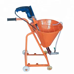 QY-750 high quality small cement slurry pu foam waterproof coating spraying machine