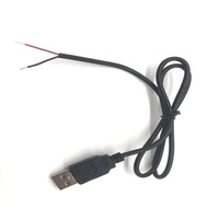 Kostenlose Probe Anpassbares USB 2.0 zu Pigtail Wire End Open mit verzinntem Datenkabel