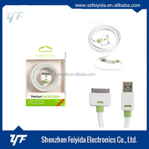 Usb Flat cable de extensión <span class=keywords><strong>para</strong></span> el <span class=keywords><strong>iphone</strong></span> de apple 4 <span class=keywords><strong>otg</strong></span> cable CE ROHS - Product Image 2