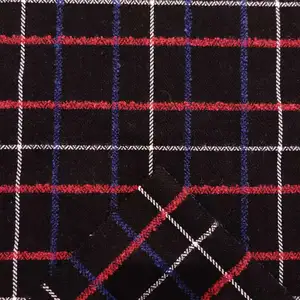 Neuzugang Jacquard Plaid Tweed Wolle Mischgewebe für Anzug Mantel