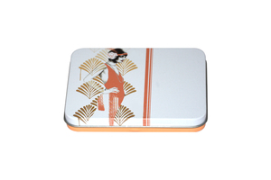 Petite boîte à cigarettes en métal ou en étain, belle et fine, 2 pièces - Product Image 4