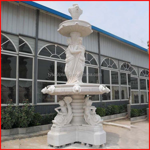 Fuentes de Agua Decorativas de <span class=keywords><strong>Interior</strong></span>, Pequeñas, de Piedra, con Ángel Femenino, <span class=keywords><strong>Fuente</strong></span> de Mármol - Product Image 4