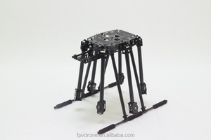 Full Carbon Fiber ZD850 ZD 850 850mm 6 eixos <span class=keywords><strong>Hexacopter</strong></span> <span class=keywords><strong>Kit</strong></span> Quadro com fibra de carbono Landing Skid - Product Image 3