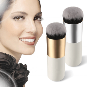 Fashionable Single <strong>Kabuki</strong> Contour Loose Powder Cosmetic <strong>Foundation</strong> <strong>Brush</strong> - Product Image 1