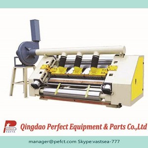 1400-2800mm भाप हीटिंग 2 प्लाई 3 प्लाई 5 प्लाई बांसुरी नालीदार गत्ता बनाने शिल्प नालीदार कागज corrugating मशीन - Product Image 3