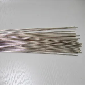 15% gümüş kaynak çubukları yuvarlak demir düz TIG bakır pirinç kaynak çubuğu düşük erime sıcaklığı klima boru dolgu Metal çubukları