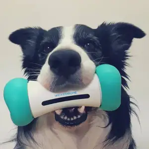 アクセサリー犬用品ぬいぐるみペット犬噛む骨インタラクティブ犬のおもちゃウィックボーン