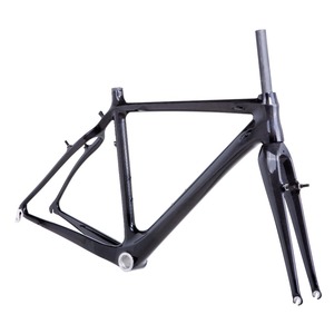 Baolijia Đầy Đủ Toray Sợi <span class=keywords><strong>Carbon</strong></span> Trung Quốc Phụ Tùng Xe Đạp T700 V Phanh Cyclocross Khung <span class=keywords><strong>Carbon</strong></span> FM058 - Product Image 1