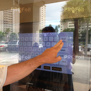 50 pouces De Haute Précision et bonne snesitive <span class=keywords><strong>film</strong></span> tactile <span class=keywords><strong>interactif</strong></span> à travers le verre, écran lcd feuille - Product Image 5