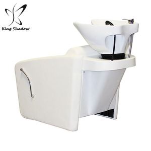 Weiße Shampoo-Schalen Backwash Shampoo-Einheiten liegend Shampoo-Stuhl - Product Image 3