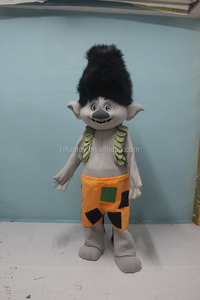 Funtoys CE trolls de amapola y rama de dibujos animados trajes de la mascota - Product Image 4