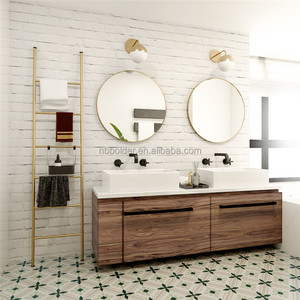 <strong>Free</strong> <strong>Standing</strong> Decorative Metal Ladder Towel <strong>Shelf</strong> for Hat Coat Towel Display Rack - Product Image 6