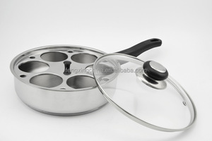 Induzione in Acciaio Inox Uovo Bracconiere con 6 tazze antiaderente - Product Image 5