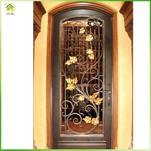 Portes et fenêtres en fer forgé <span class=keywords><strong>Porte</strong></span> de <span class=keywords><strong>cave</strong></span> à vin et portes d'armoire - Product Image 2