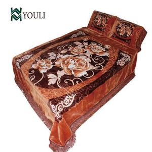 Manta de poliéster 100% grueso supersuave, 8kg, 5kg, para <span class=keywords><strong>invierno</strong></span>, con almohada y <span class=keywords><strong>colcha</strong></span>, 3, 4 y 5 unidades - Product Image 3